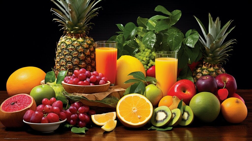 Colombian Fruits and Juices