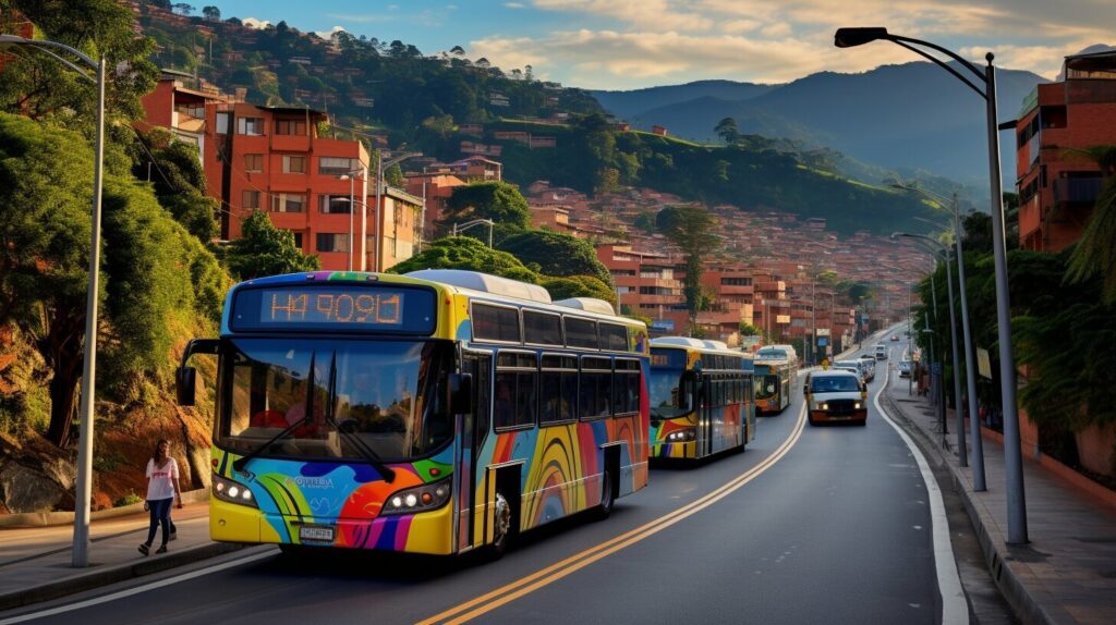 Medellin bus system