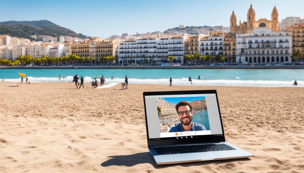 Online-Spanischkurse über Málaga Plus