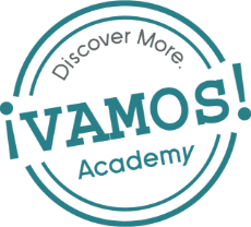 Vamos Academy Logo white