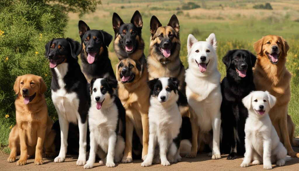 Top dog breeds in Spain