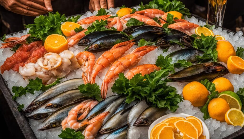 fresh seafood Fuengirola