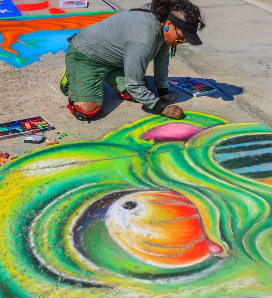 chalk art argentina 