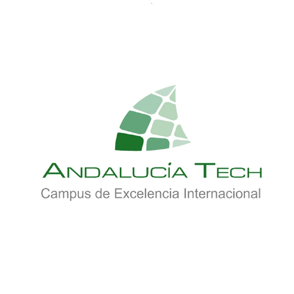 Image of the Andalucia Tech logo, representing the technological and innovative spirit of the Andalusian region. The logo features a stylized design that combines modern typography with a graphic element, symbolizing the fusion of tradition and innovation that characterizes Andalucia's tech industry. The logo's design reflects the region's commitment to technological advancement and its role as a hub for tech development in Spain.