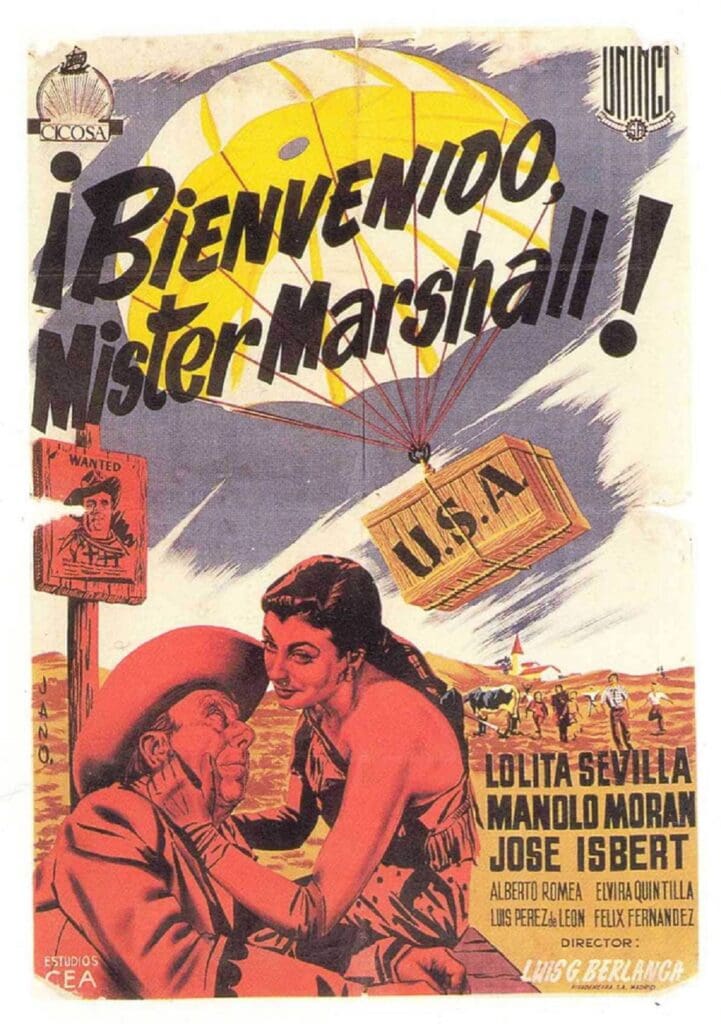 Spanish film name Bienvenido mr Marshall