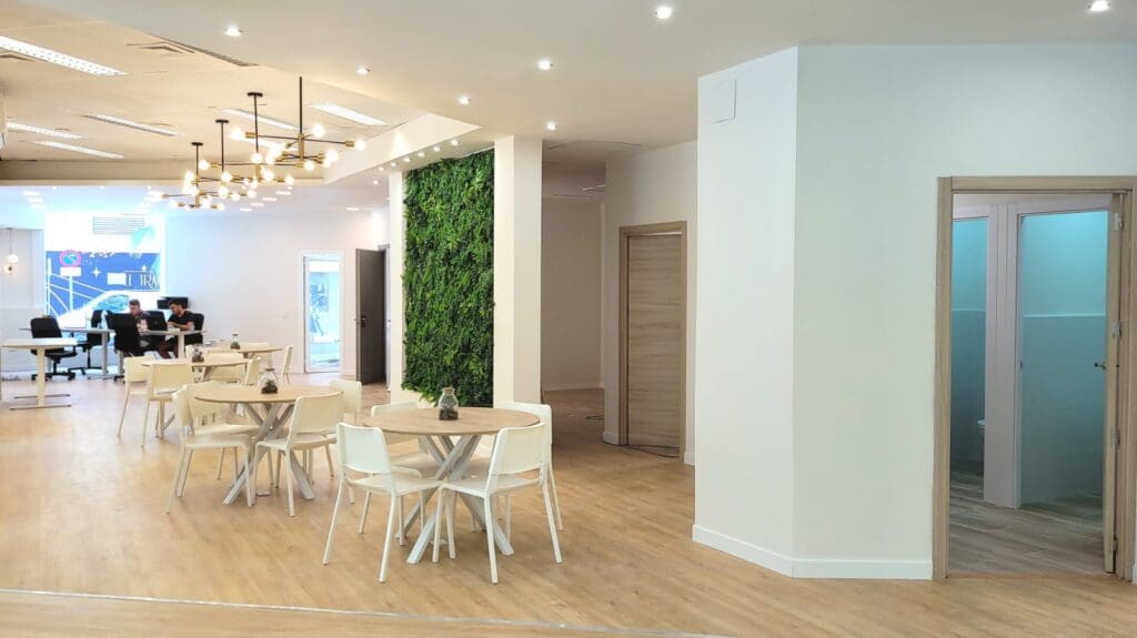 Free coworking space for students in La Malagueta