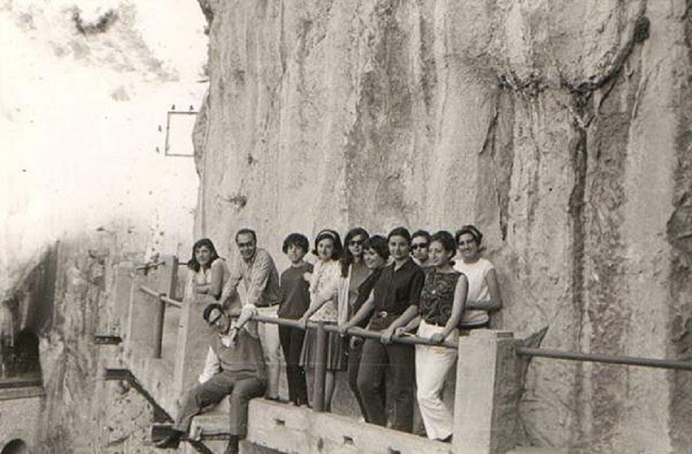 Picture of how the caminito del rey was.