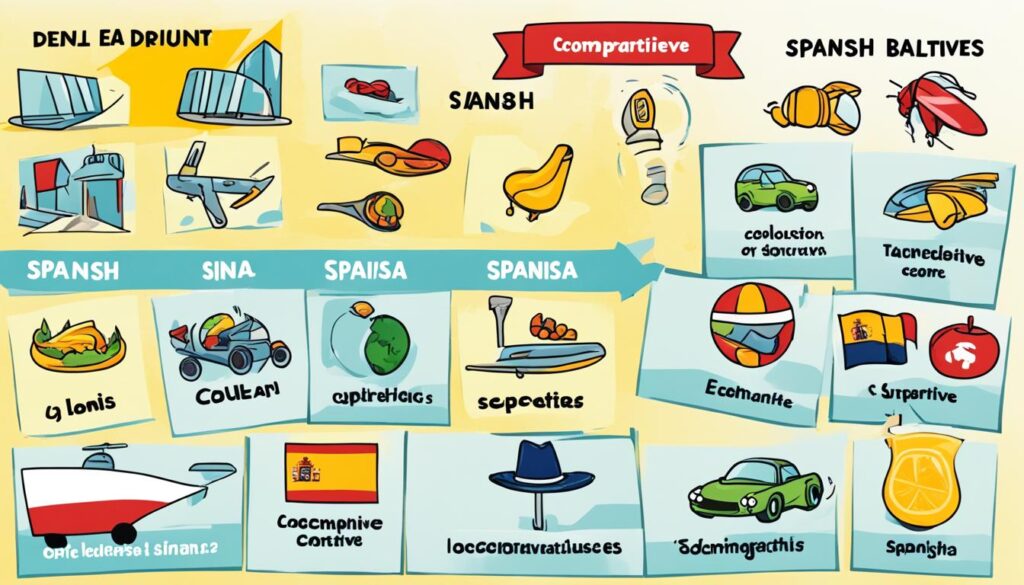 Comparativos y superlativos en español
