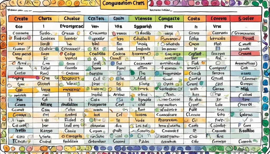 Conjugación de verbos en pasado