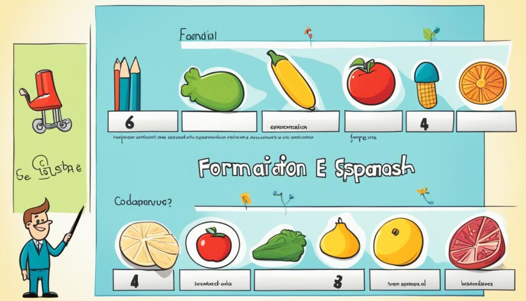 Formación de comparativos en español