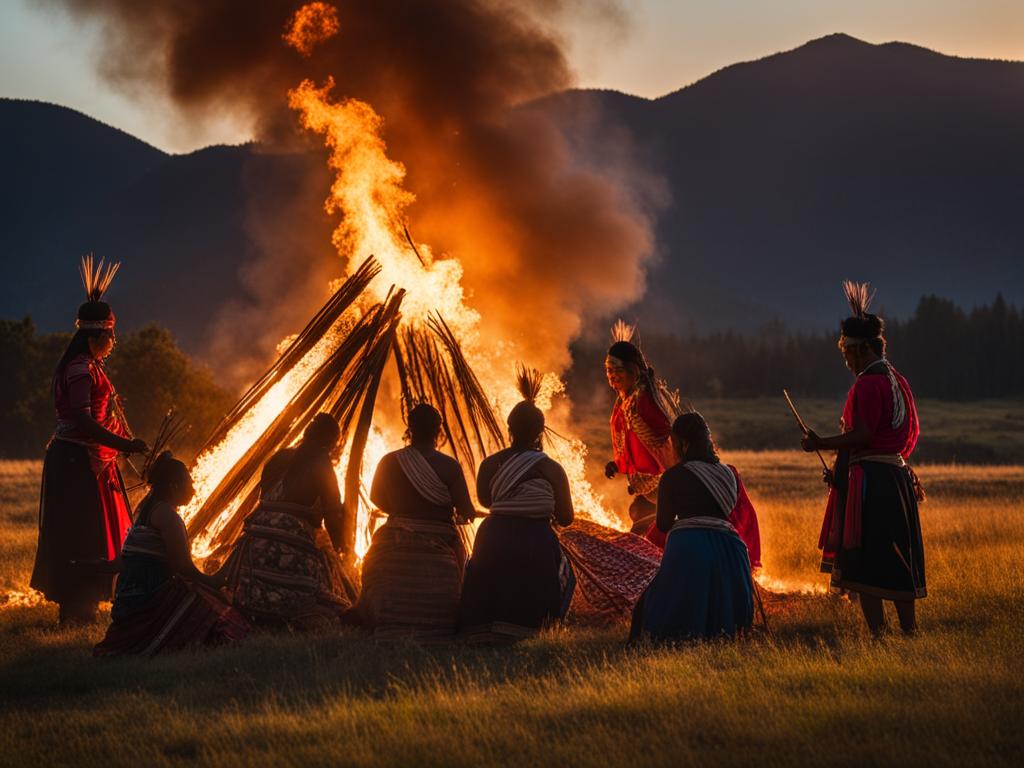 Indigenous rituals in Argentina