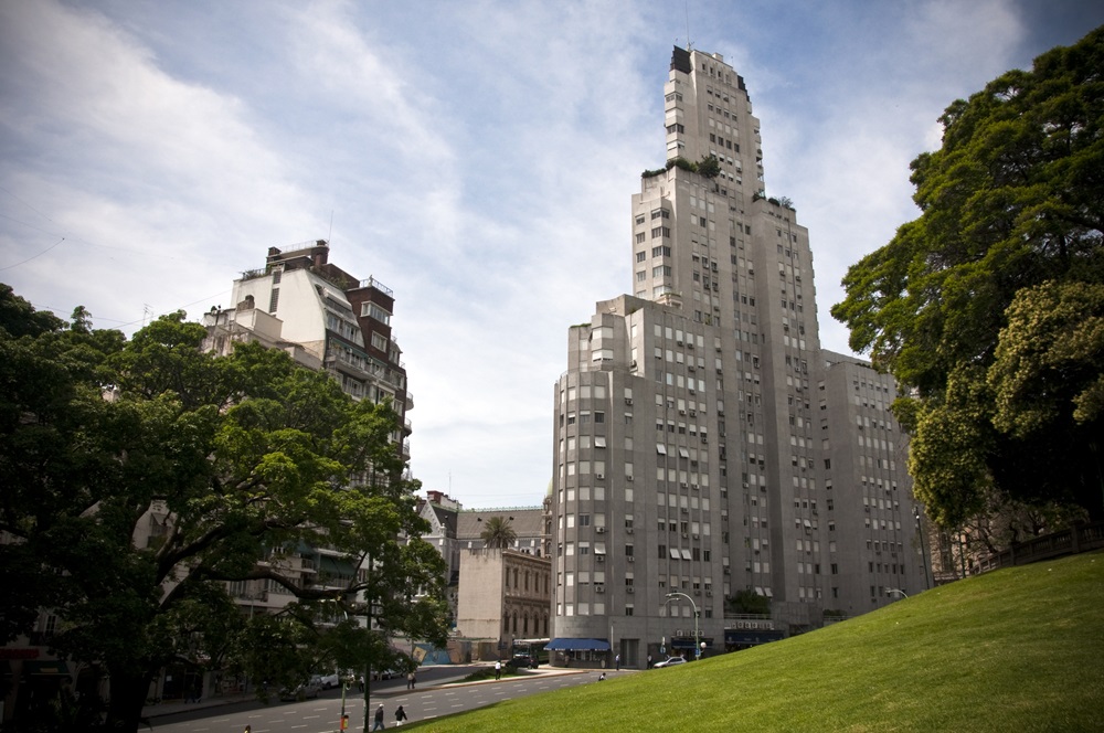 Kavanagh building in buenos aires architecture