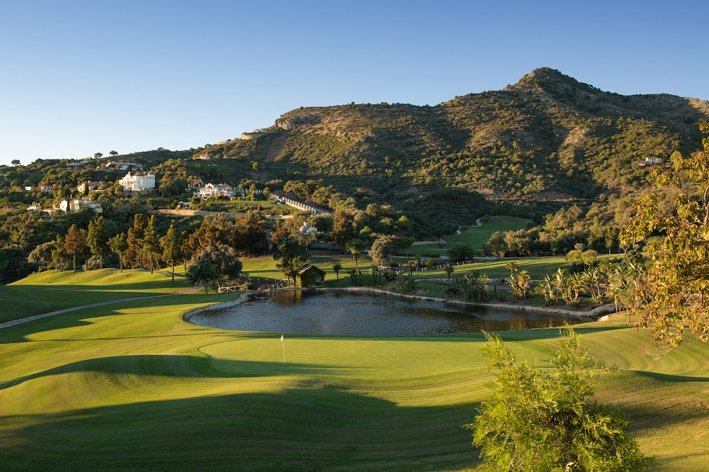 The quiet Marbella Club Golf Resort in Malaga.