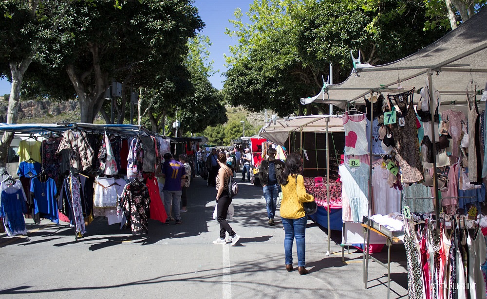 The Mercadillo de Torremolinos, a lively place in Malaga, Andalusia, Spain.