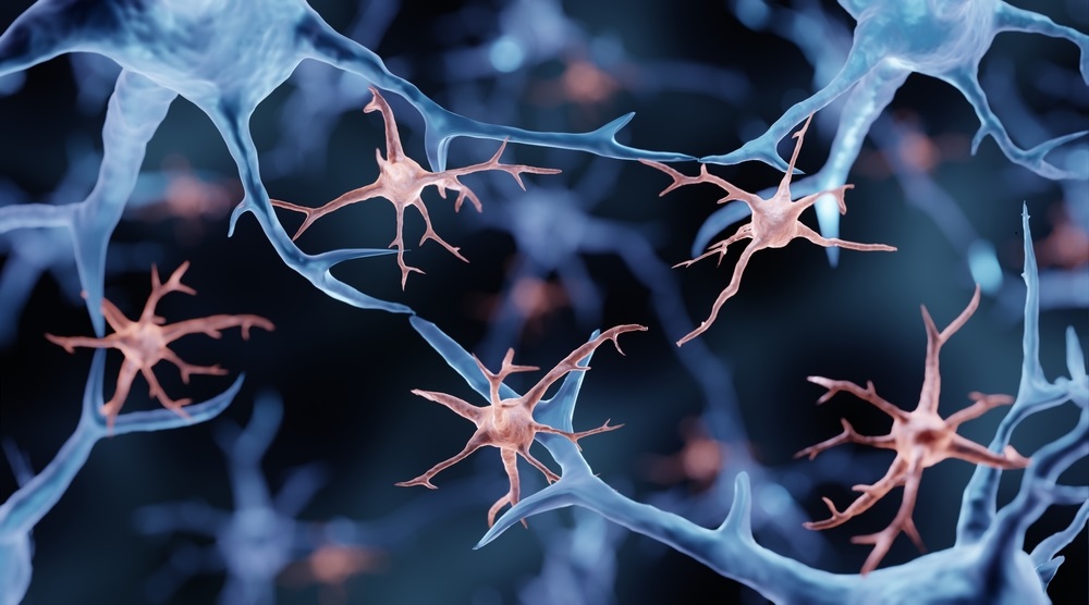 Microglia Cells recreation by  a neurobiologist