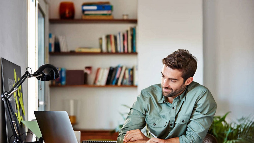 An image that represents the rise of remote work in Malaga, Andalusia, Spain.