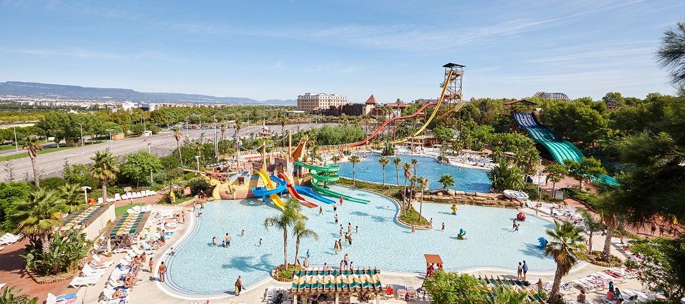 The Port Aventura Caribe Aquatic Park, of the top Spanish thematic parks.