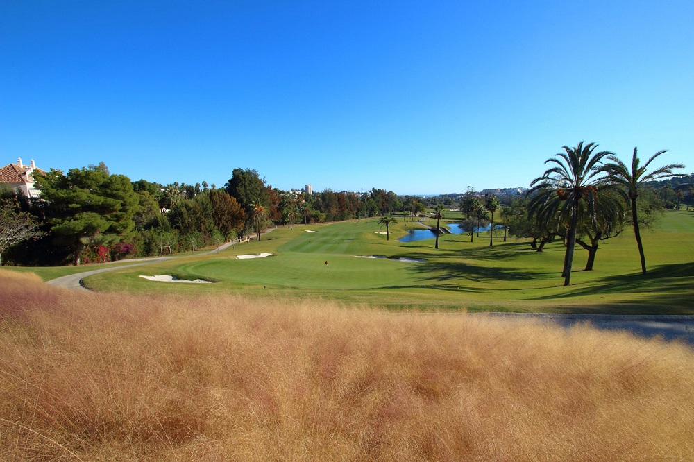 One of the holes in La Brisas' gol course.