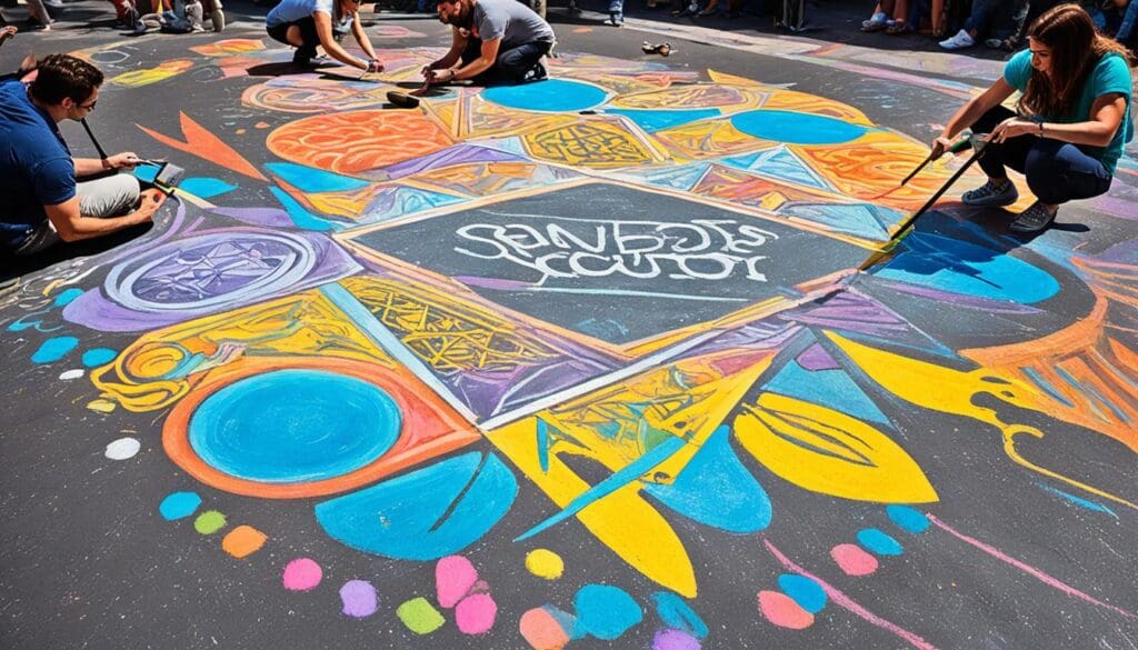 Sidewalk Chalk Artists: Impromptu Murals and Temporary Masterpieces