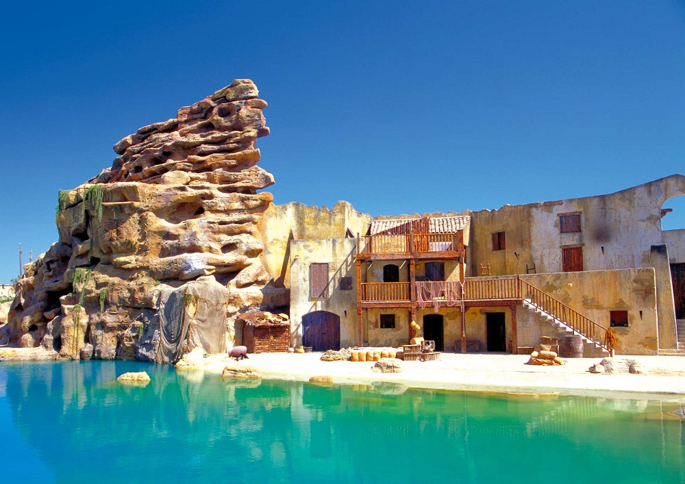 The Egypt Zone in Terra Mítica, one of the top Spanish thematic parks.