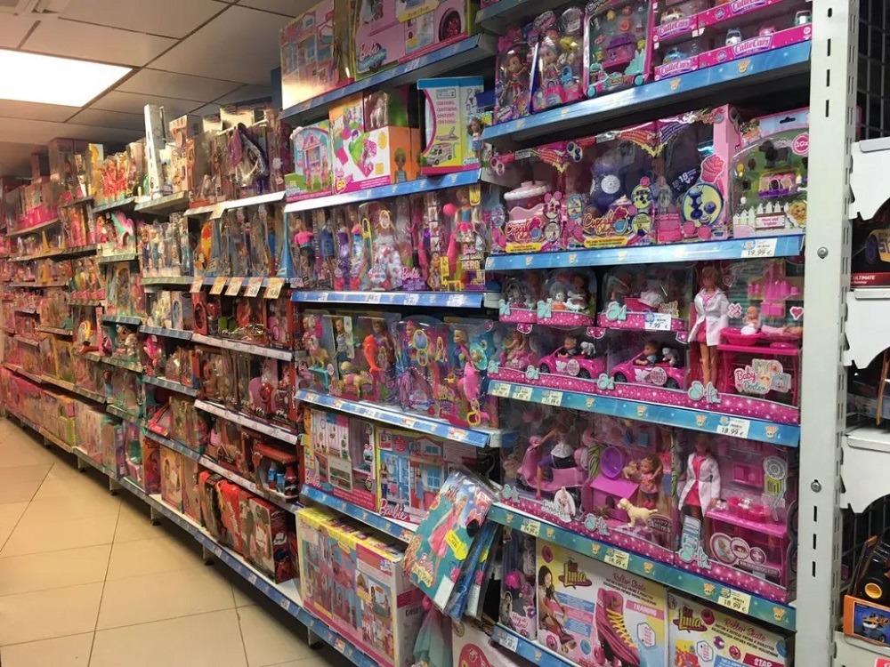 Some toys available at Toy Planet, from Barbie to toy cars.