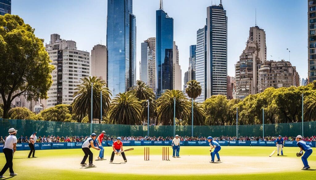 Urban cricket clubs Buenos Aires