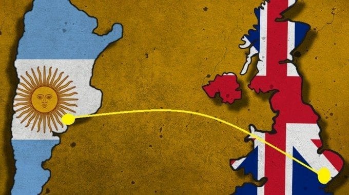 UK to Argentina