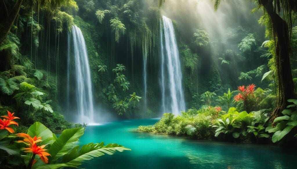 argentina beautiful waterfalls