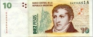 As seen on your 10 peso Argentine bill.