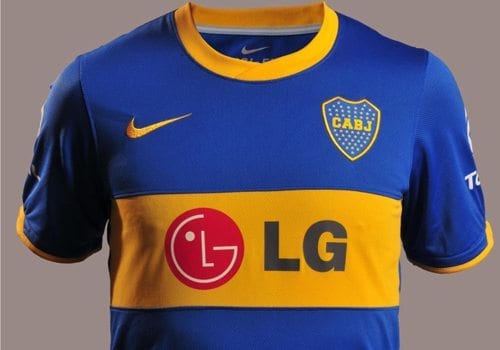 LG football jersey