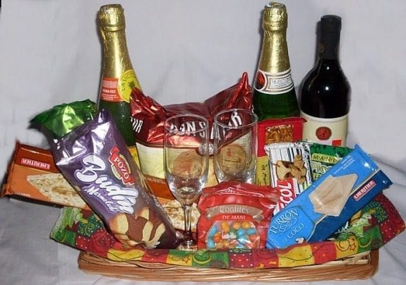 Christmas gift basket