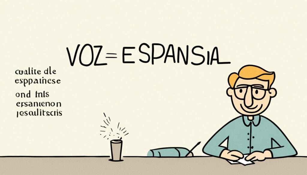voz pasiva en español